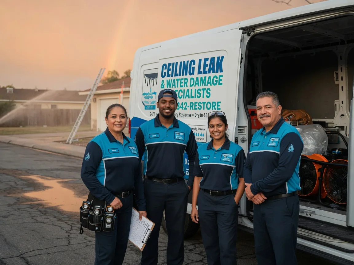 Ceiling Leak Cleanup company in Crowley, LA